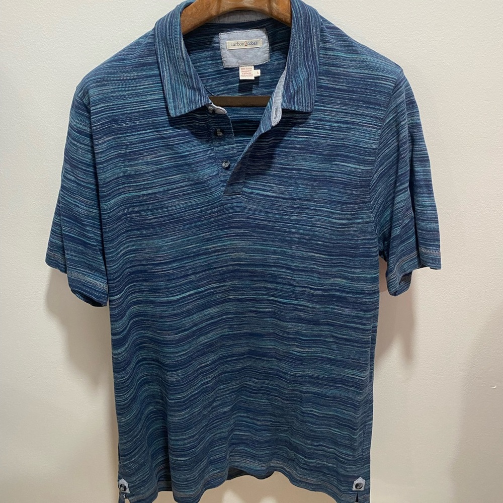 Blue Carbon 2 Cobalt polo